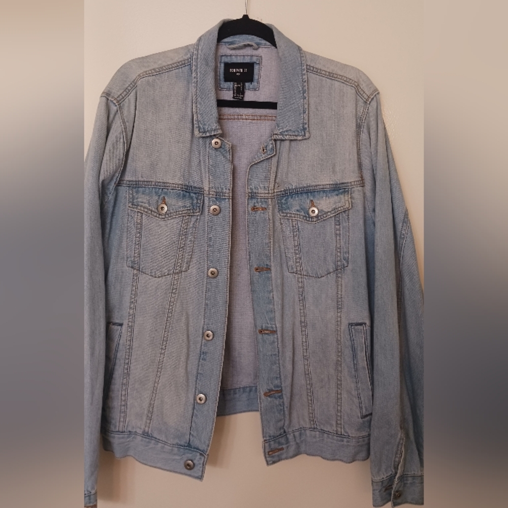 Forever 21 Classic Denim Shirt Jacket